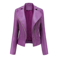 WW | Elegante Lederjacke Für Damen.