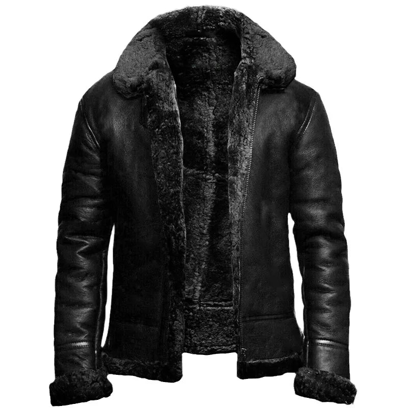 WOLFF | Ravi Leder Winterjacke