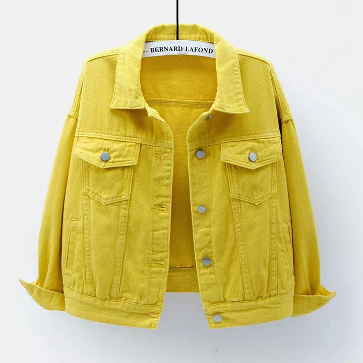W&W Mode | klassische Damen Jeansjacke in vielen Farben
