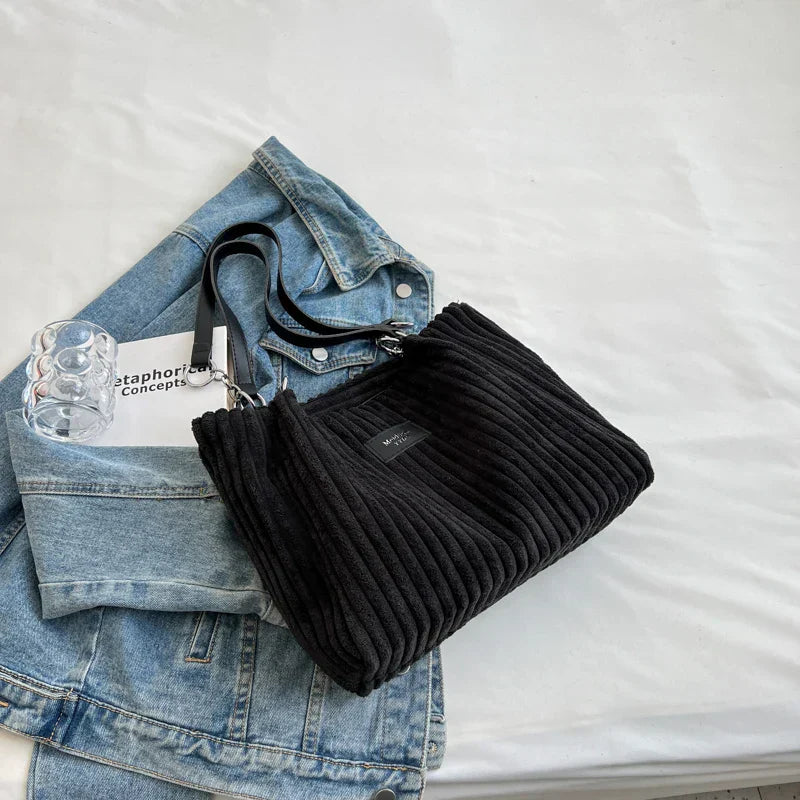 WW | Damen Cord Handtasche