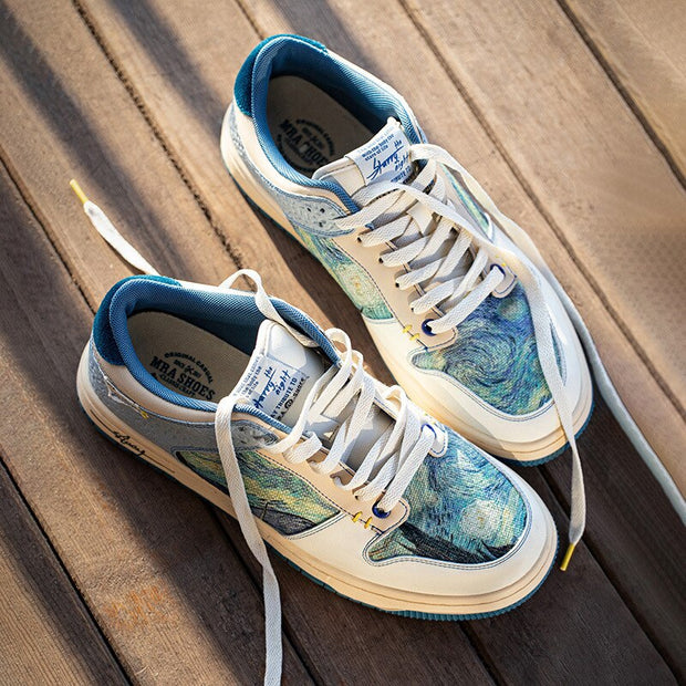 WW | Gogh Starry Night Inspirierte Sneakers