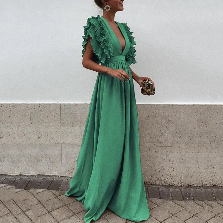 WW | Elegante Kleidung mit Raffung Ärmeln
