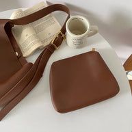 WW | Luxus Leder Schultertasche