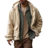 WW | Bequeme Teddyfell-Kapuzenjacke Für Männer