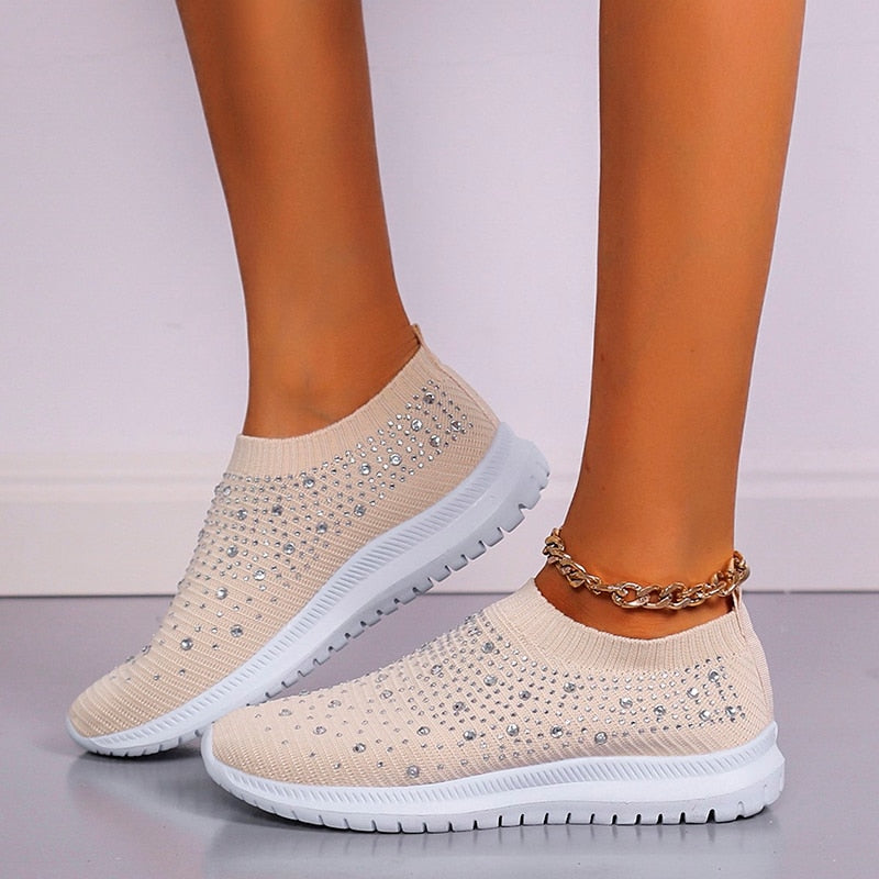 W&W Mode - Orthopädische glitzernde Turnschuhe