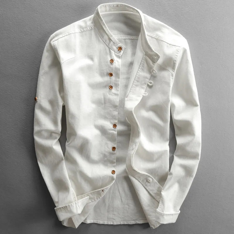 WW | Minimalistisches Kimono Hemd Für Herren