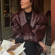 aus Leder für Damen