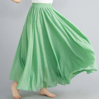 WW | Mode Baumwolle Leinen Kleidung Frauen Röcke Maxi Y2K Elegant Strand Saia Ropa Mujer Lässiges Kleid Boho Lange Röcke Faldas Harajuku
