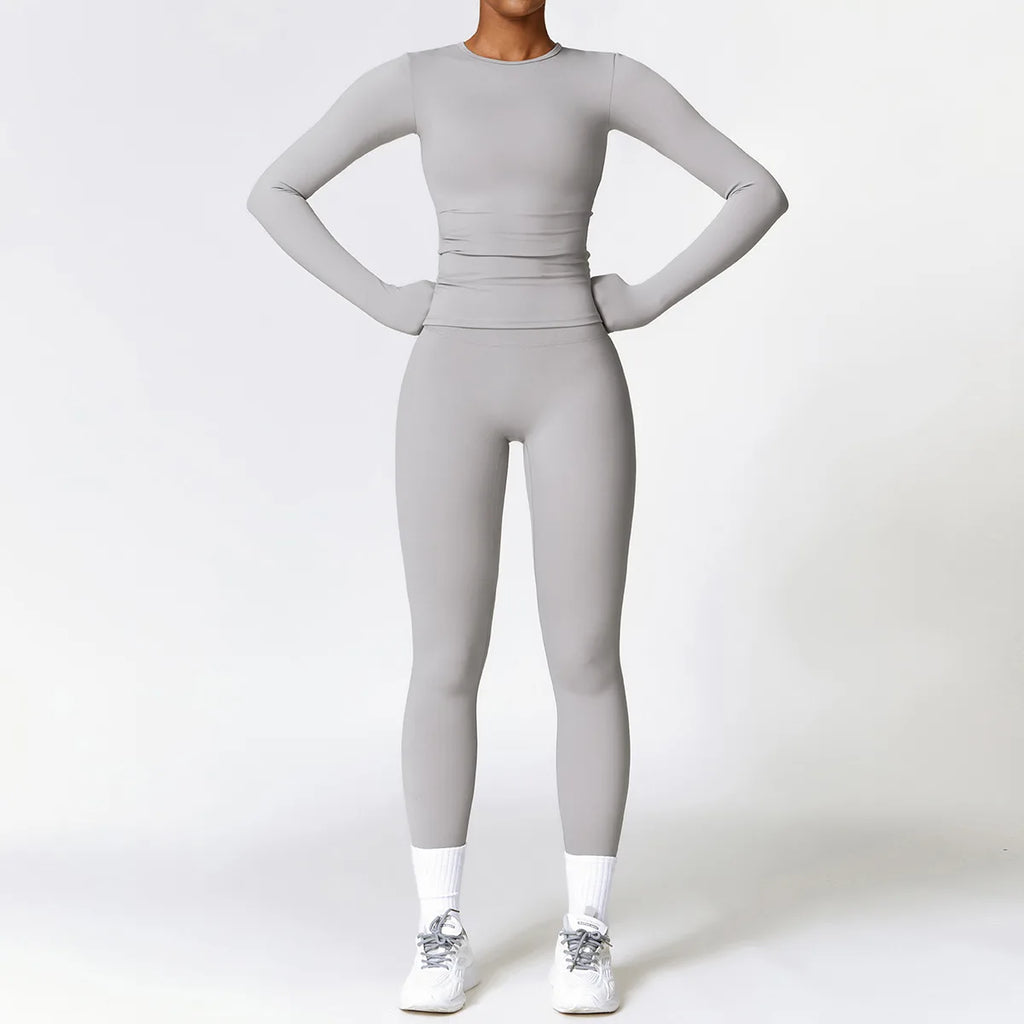 WW | Komplett Homewear Leggings und Top mit Langen Ärmeln