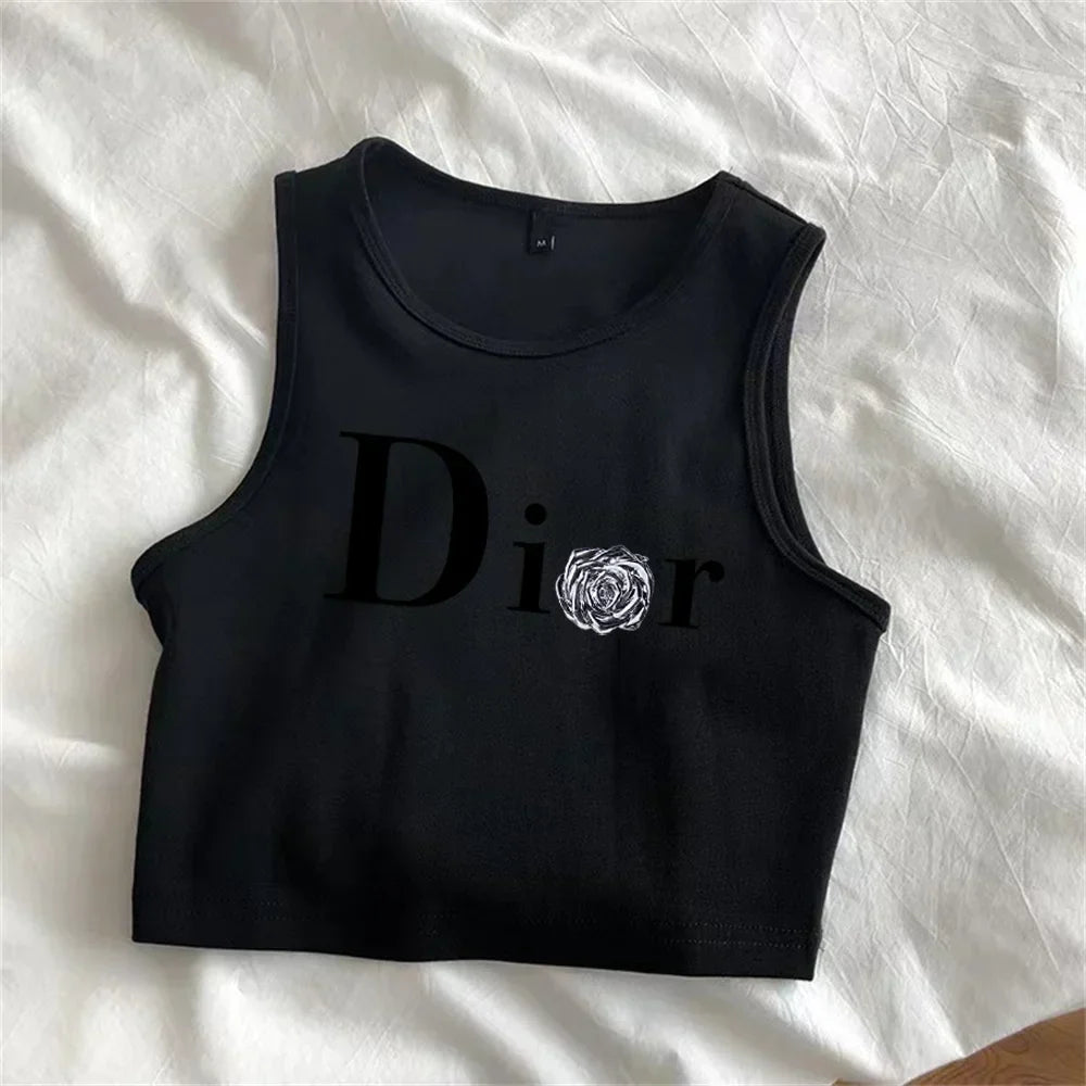 WW | Sommer Neue Damenweste mit Modeinspiriertem Gedrucktem Design, Ein Must-Have Weste für Legere und Coole Sommer