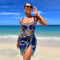 Bikini-Set mit Blumenmuster