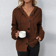 WW | Bequemer Hooded Cardigan