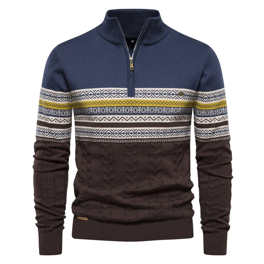 WW - Pullover mit Retro-Muster