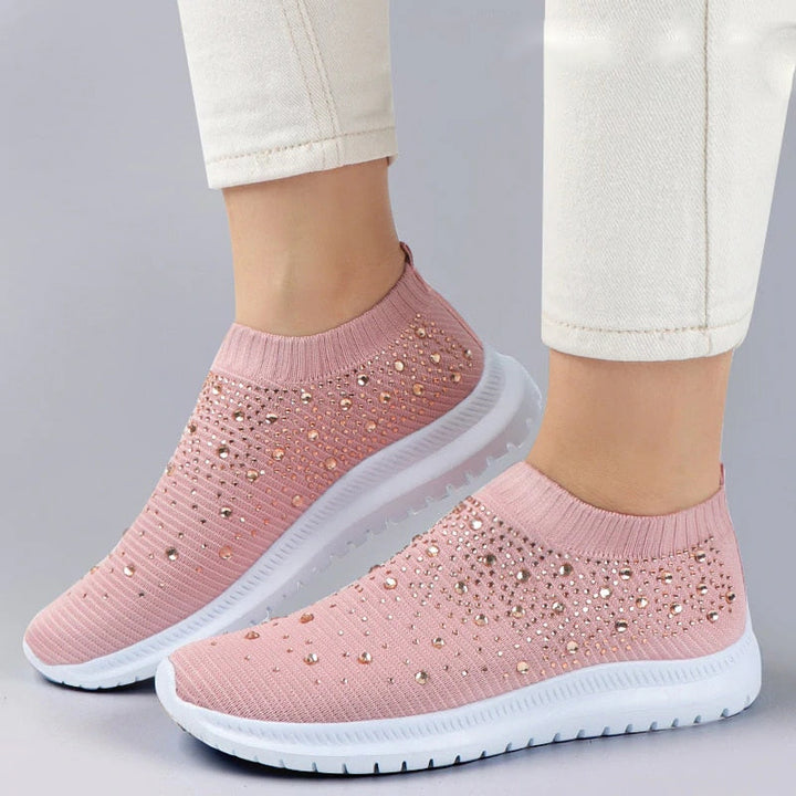 W&W Mode - Orthopädische glitzernde Turnschuhe