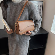 WW Vintage Leder Crossbody-Taschen | Kleine Umhängetasche | Stilvolle Armpit Handtaschen und Geldbörsen