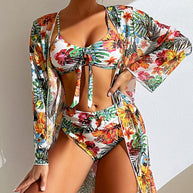 WW | Bikini mit Blumenmuster
