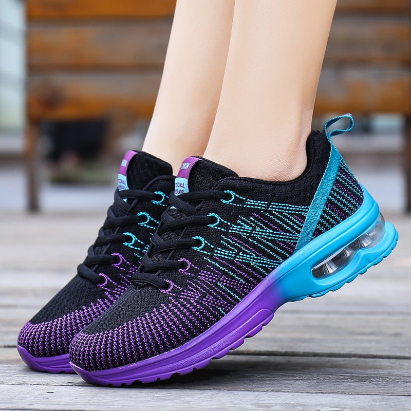 W&W Mode Luftige Lauf-Lieblinge | Damen Atmungsaktive Leichtgewichtige Laufschuhe