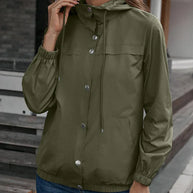 Active Outdoor Regenjacke mit Kapuze - Wasserdicht und winddicht