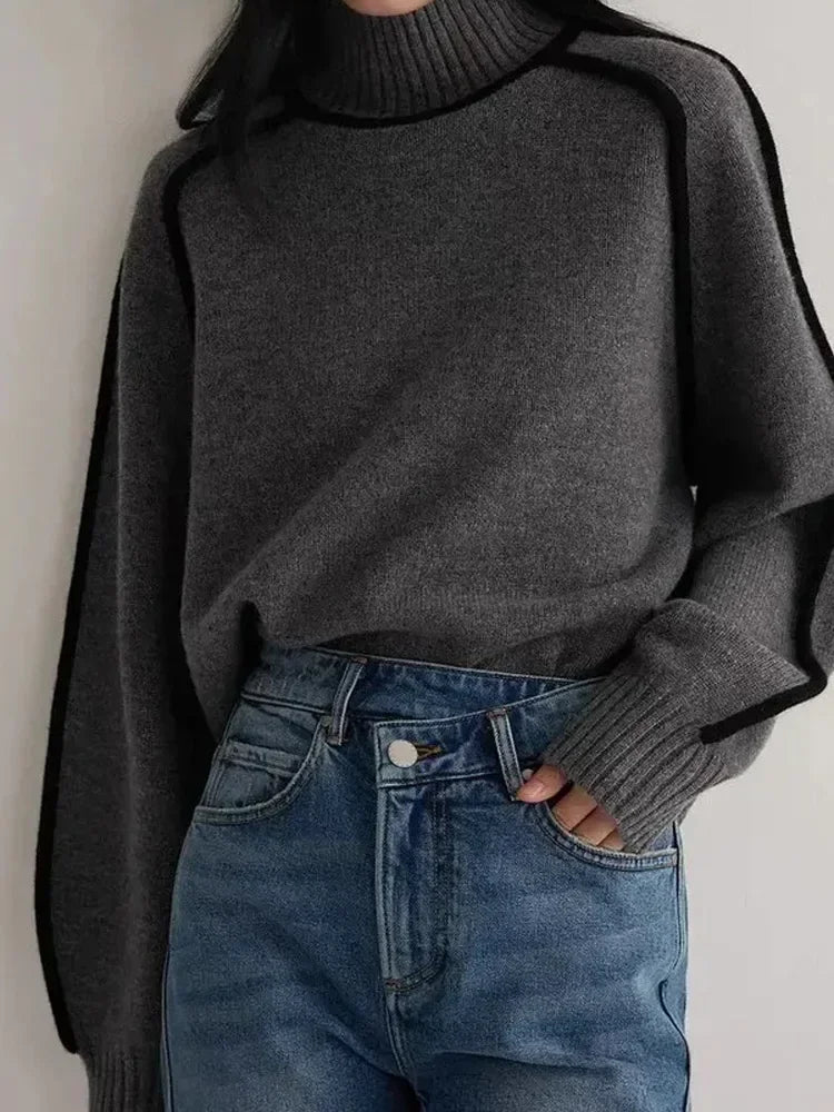 W&W Mode | Warme Damen Rollkragenpullover || Winter