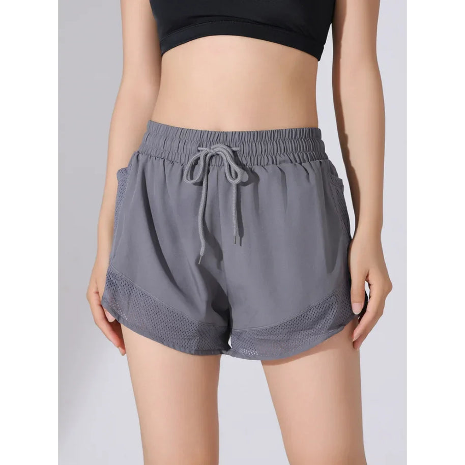 WW | Hoch Taillierte Sommer Sport Shorts Für Damen