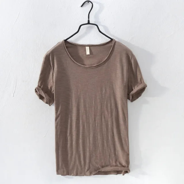 W&W Mode | Herren Slim Fit Baumwoll T-shirt