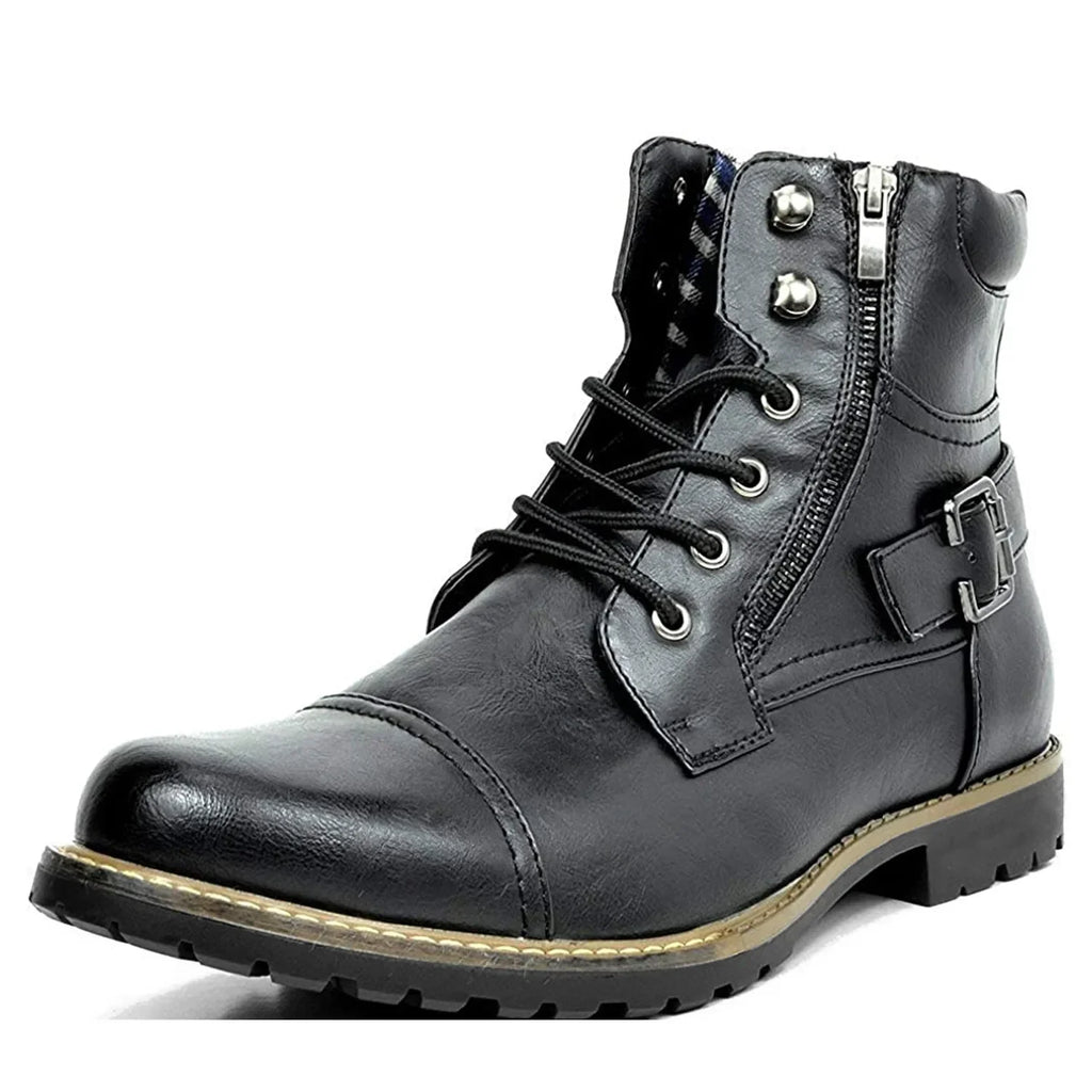 WW | Leder Motorradstiefel Für Männer