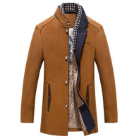 WW - Herren Wollmantel für Herbst/Winter