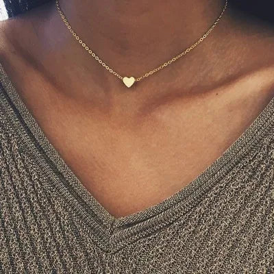 WW | Perlen Choker Herz Halskette Für Frauen