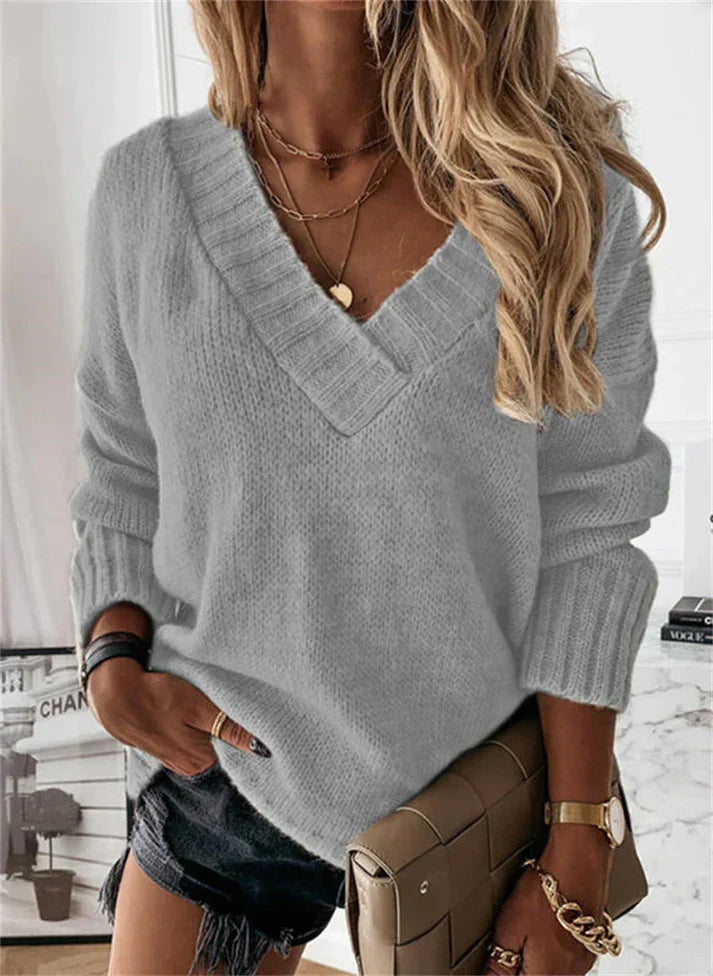 WW | V-Ausschnitt Pullover
