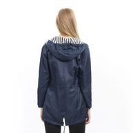 WW | Regenjacke wasserdicht mit Kapuze, atmungsaktiv, Parka für Outdoor