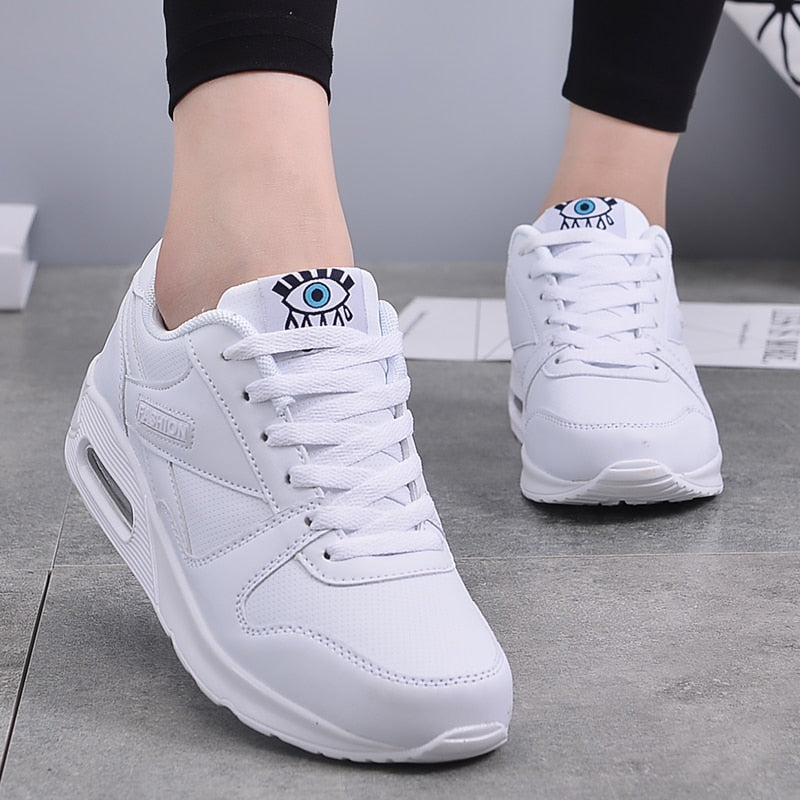 W&W Mode | Trendige Schnürschuhe Mit Plateausohle Für Frauen