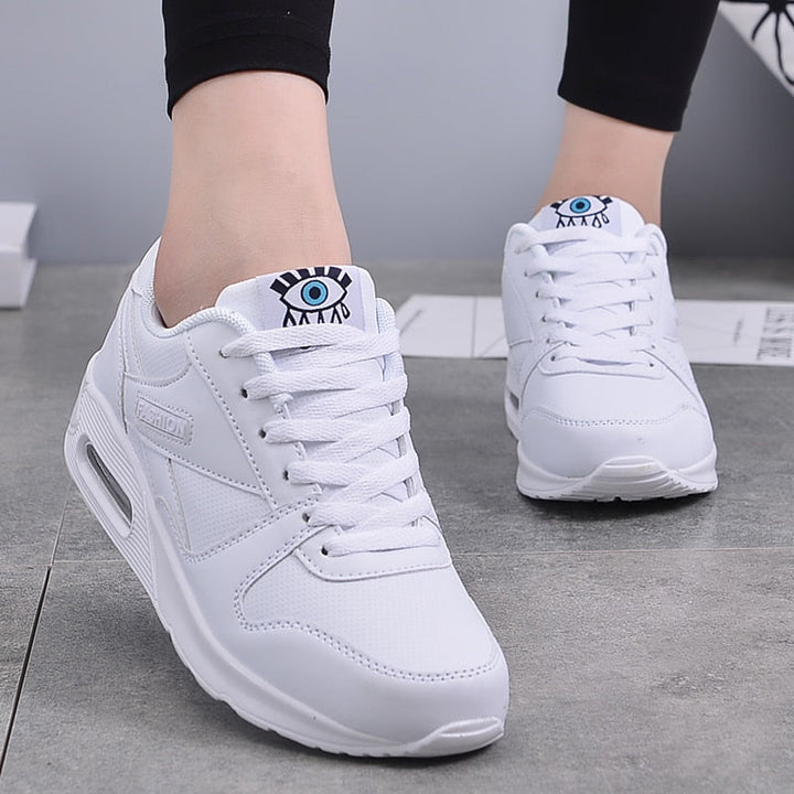 W&W Mode | Trendige Schnürschuhe Mit Plateausohle Für Frauen