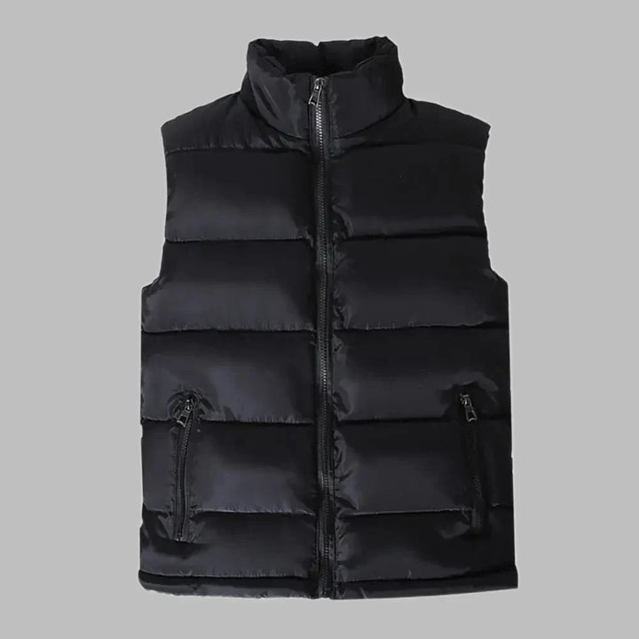 W&W Mode | Stilvolle Gepolsterte Zwischenjacke Als Weste Für Herren
