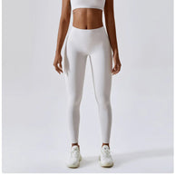 WW | Atmungsaktive Push-up Yoga Leggings Mit Pfirsich Hebung