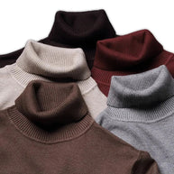 WW | Softer & More Comfortable Men's Turtleneck Sweater Made of Cotton