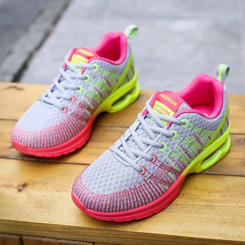 W&W Mode Luftige Lauf-Lieblinge | Damen Atmungsaktive Leichtgewichtige Laufschuhe