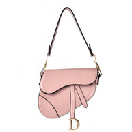 WW | Damen Schultertasche - Exklusive PU-Leder Satteltasche mit breitem Riemen und luxuriösem Aussehen