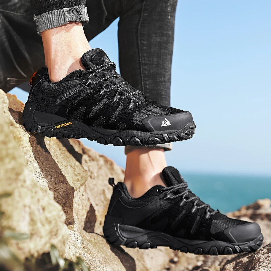 WW | Niedrig Wasserabweisende Wanderschuhe Mit Robuster Sohle Für Herren