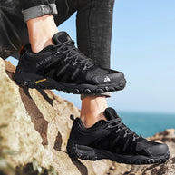 WW | Niedrig Wasserabweisende Wanderschuhe Mit Robuster Sohle Für Herren