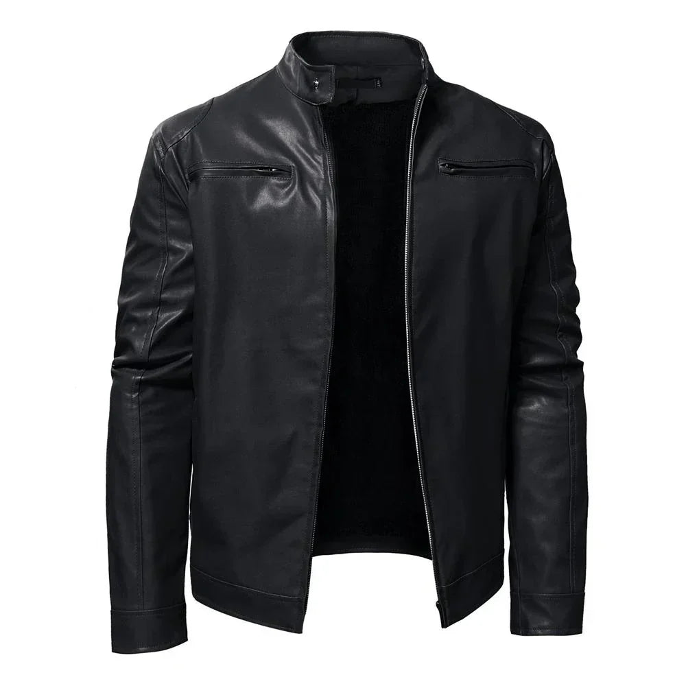 WW | Zeitlose Lederjacke mit Biker-Flair