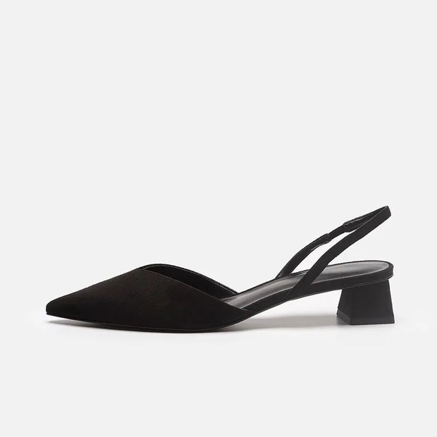 WW | Slingback Kitten Heel Schuhe Für Damen