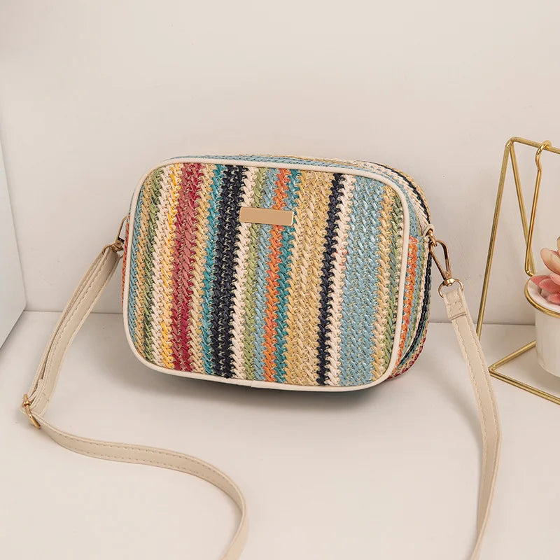 W&W Mode | Moderne, Sommerliche, Elegante, Mehrfarbige Umhängetasche Für Damen