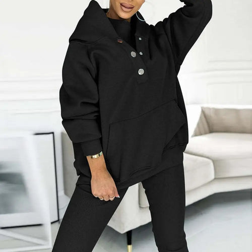 WW | Zweiteilige Damen-Set mit Kapuzenpullover