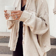 WW | Lässige Gestrickte Sommerjacke