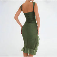 Amira™ | Midikleid mit Rüschen