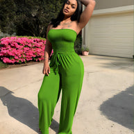 Jumpsuit ohne Schultern