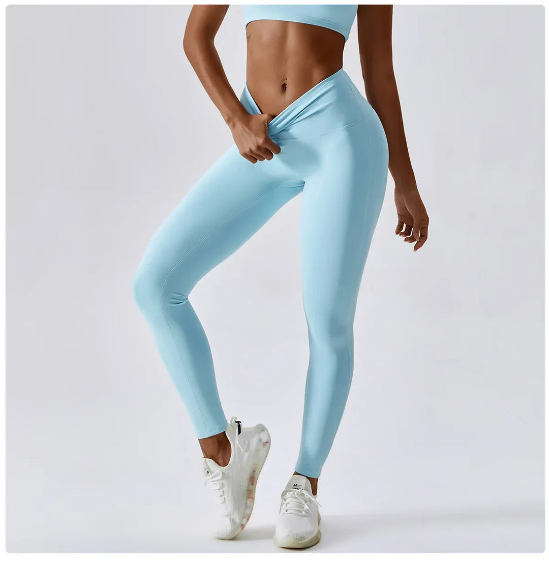 W&W Mode | Atmungsaktive Push-up Yoga Leggings Mit Pfirsich Hebung