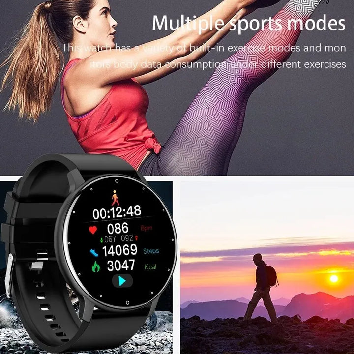 W&W Mode | Schlankes Sportuhr Echtzeit Aktivitätstracker Aktiver Lebensstil