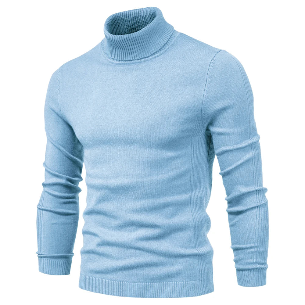 WOLFF | Herren Rollkragenpullover aus hochwertigem Material