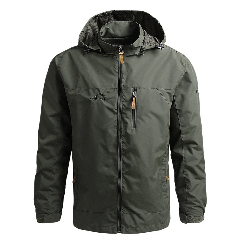 W&W Mode | Taktische Wasserdichte Jacke Mit Kapuze Für Männer